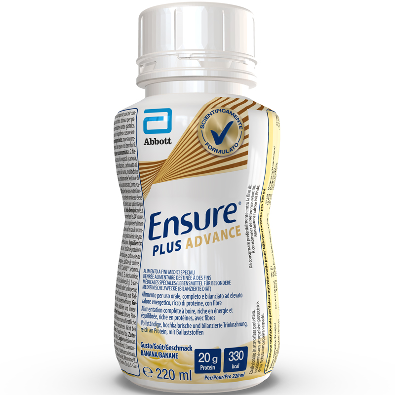 160-388-005_Ensure Plus Advance Banana_INT-B2_S556_220ml_OL_3D_F