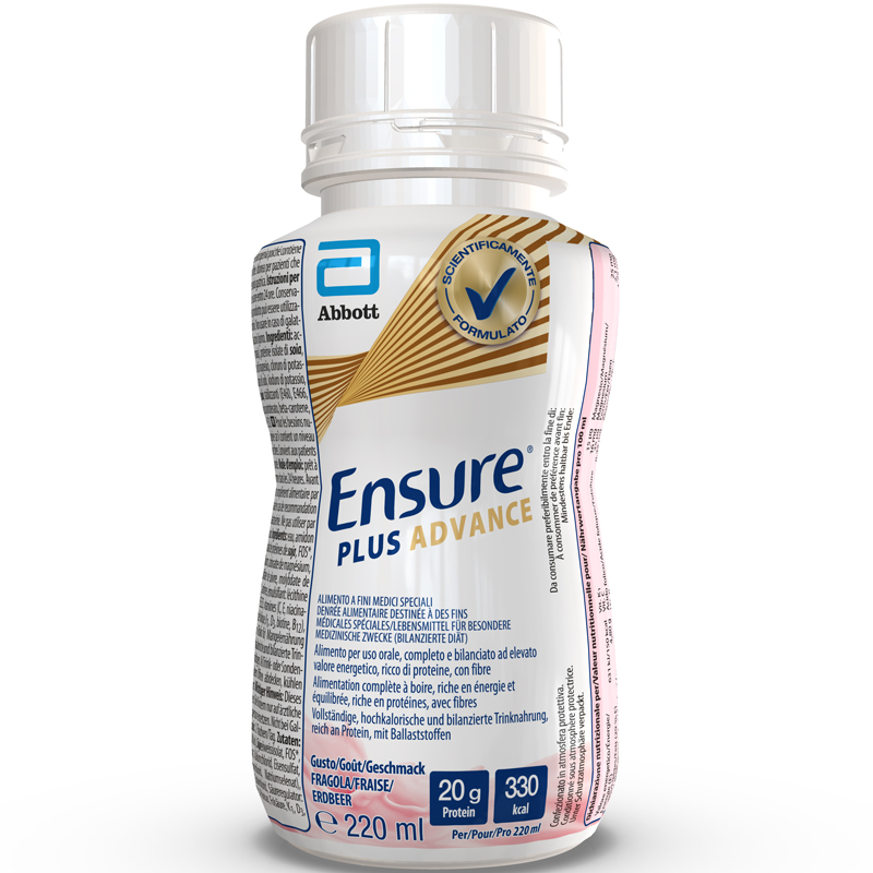 160-602-004_Ensure Plus Advance Strawberry_INT-B2_S757_220ml_OL_3D_F